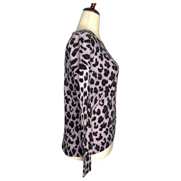 Project Women's Sweater Size Medium Purple Black Cashmere Cotton - Picture 3 of 10